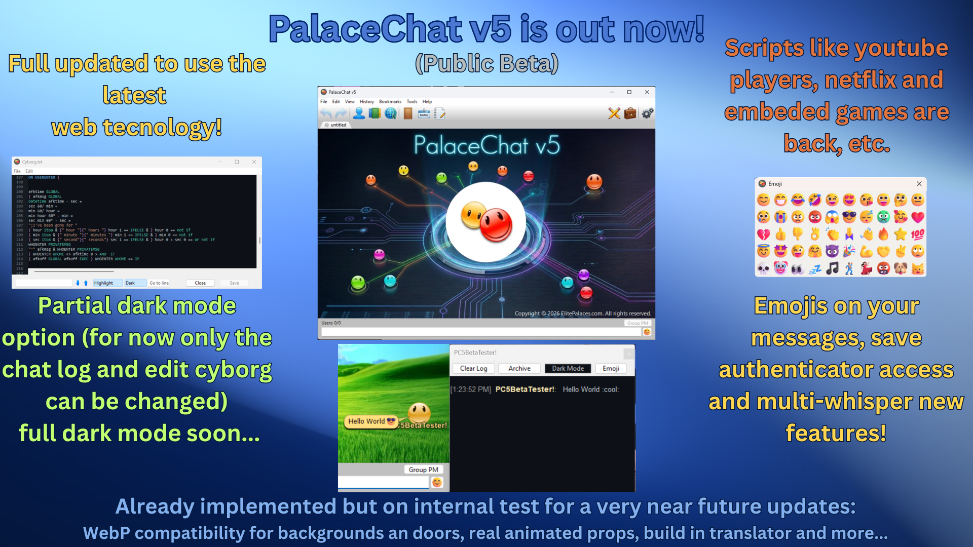 PalaceChat5 is out!